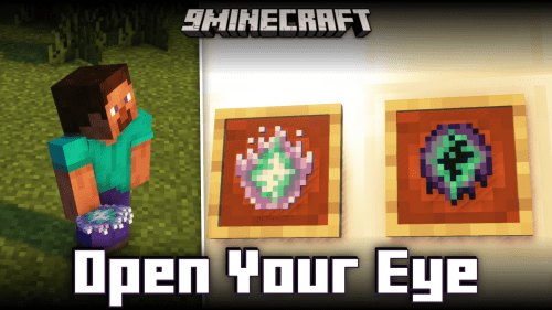 Open Your Eye Mod (1.21.1, 1.21) – Makes Eye Of Ender Harder To Obtain Thumbnail