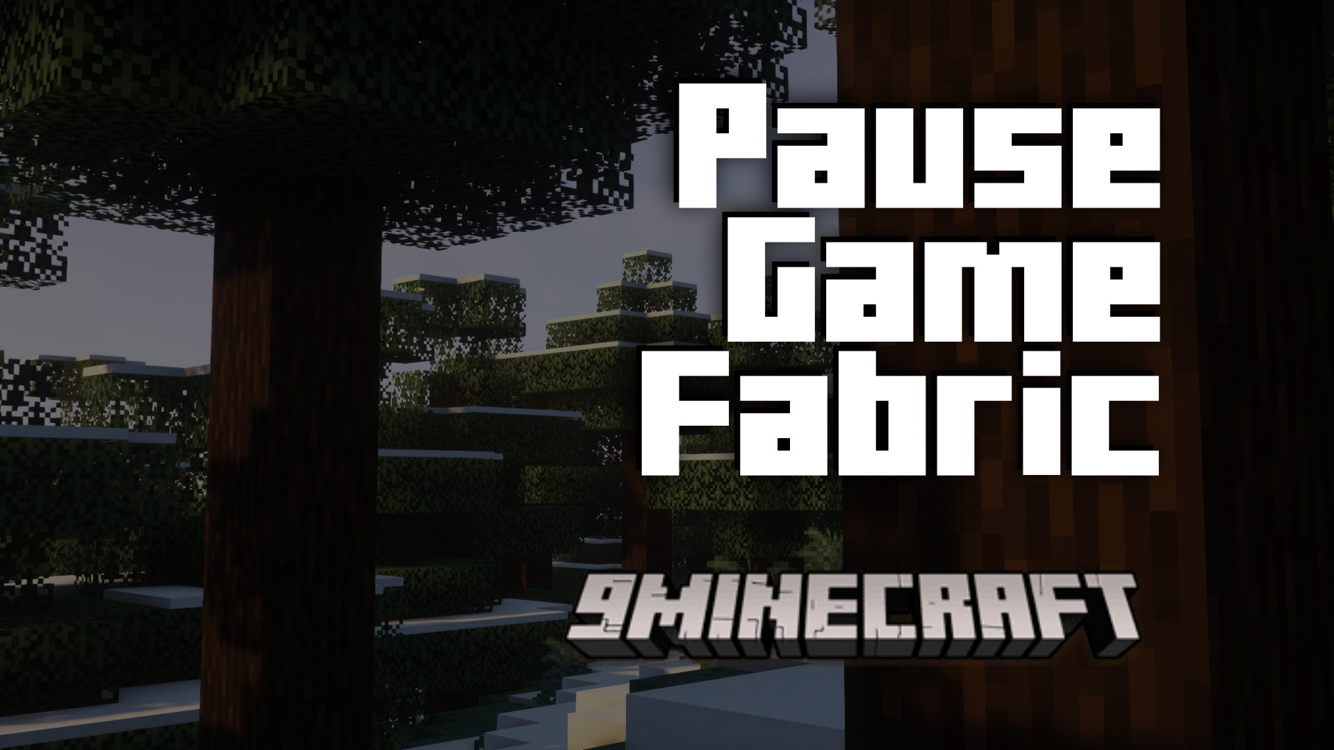 Pause Game Fabric Mod (1.21.1, 1.20.6) - Dynamic Pauses On Multiplayer Worlds 1