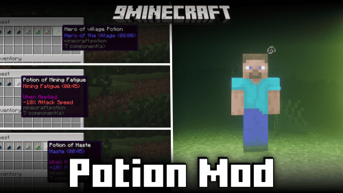 Potion Mod (1.21.1, 1.21) – Seven New Potions Thumbnail