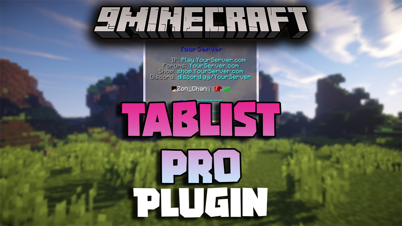 TabList Pro Plugin (1.16.5, 1.12.2) - Enhance And Customize Your Minecraft Tab List 1