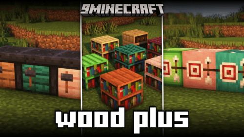 Wood Plus Mod (1.21.1) – Wood Variations For Wooden Items Thumbnail