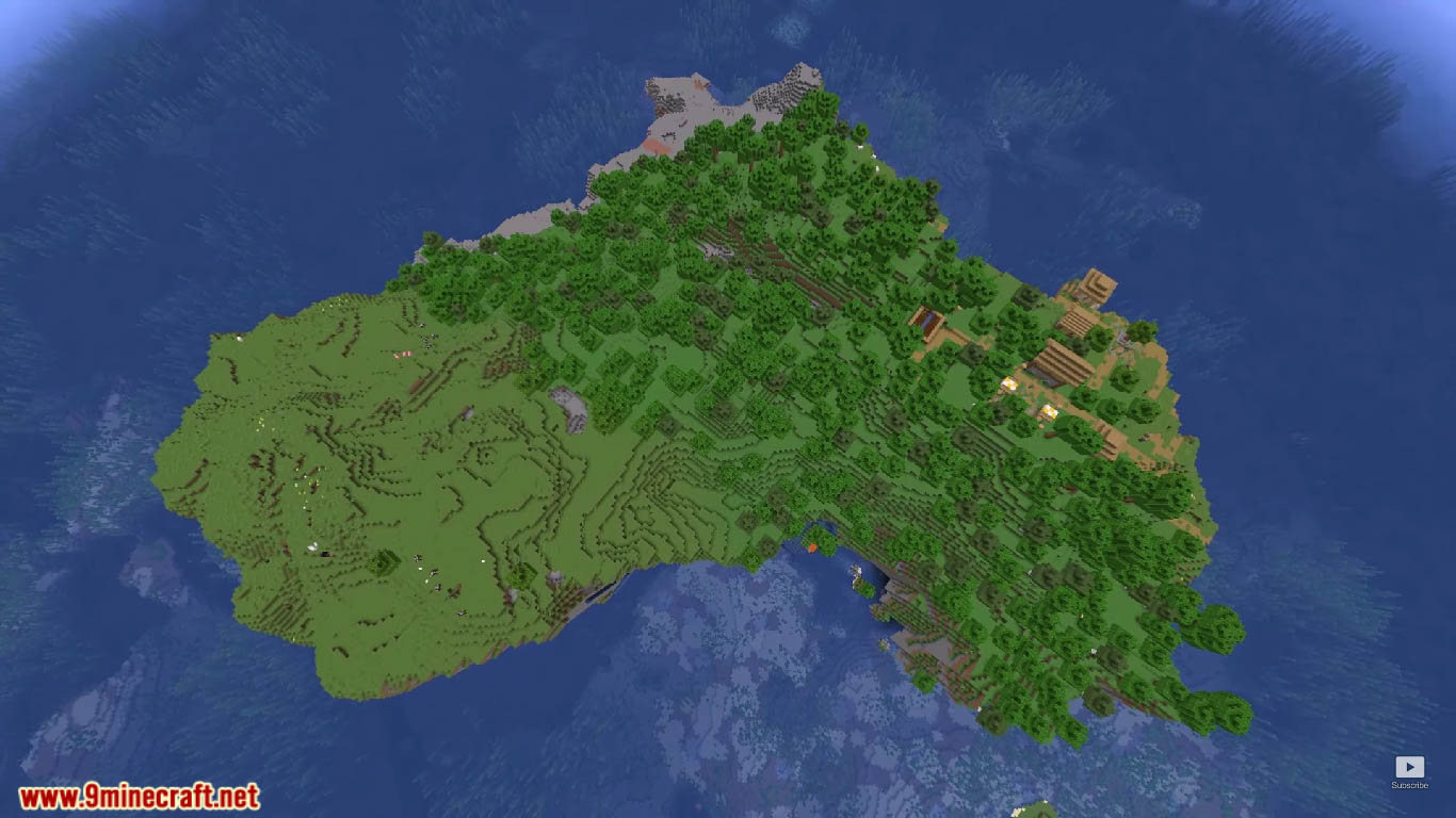 Top 3 Great Village Island Seeds For Minecraft (1.21.4, 1.21.1) - Java/Bedrock Edition 5