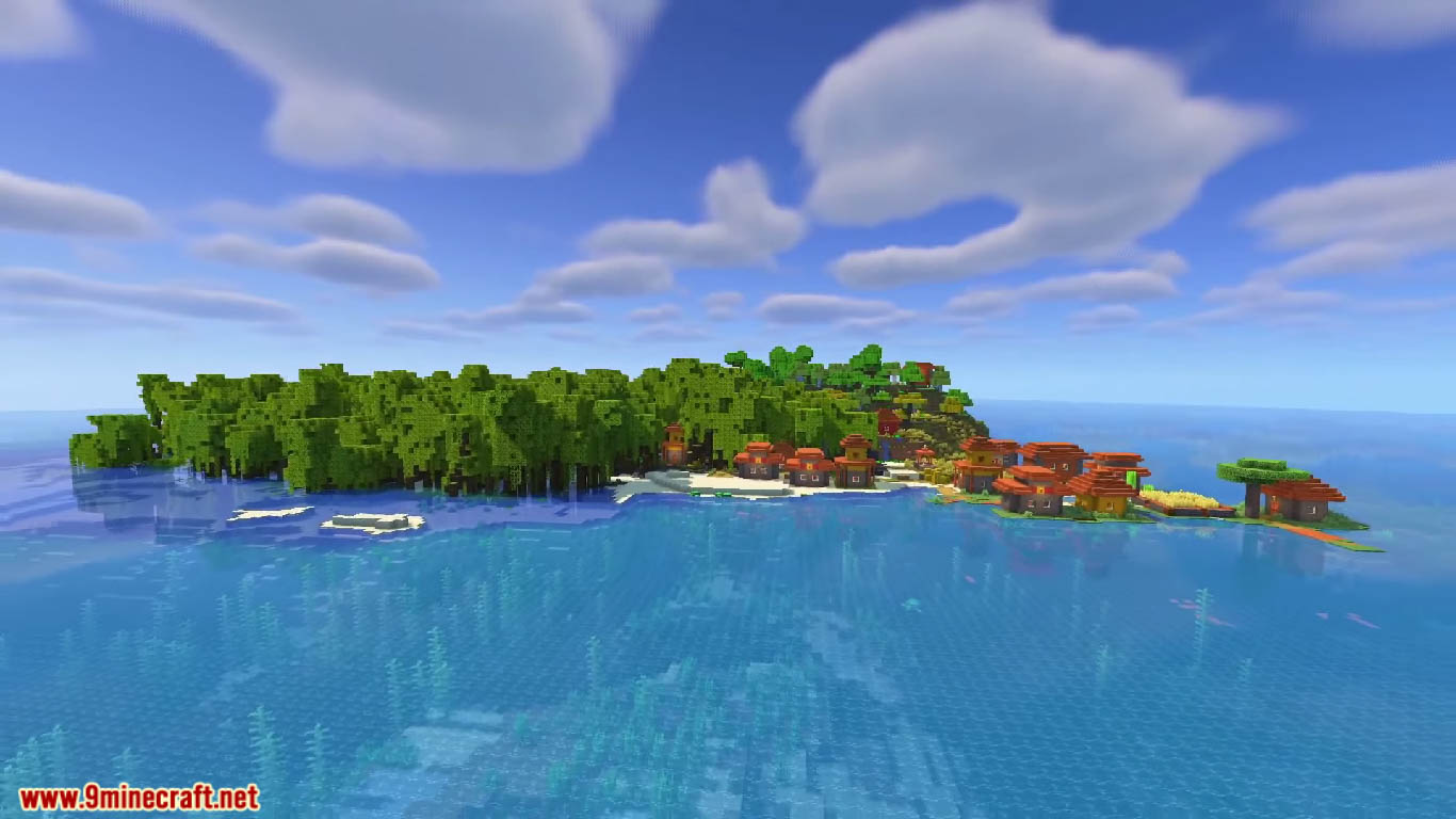 Top 3 Minecraft Island Seeds (1.21.1, 1.21) - Java/Bedrock Edition 3