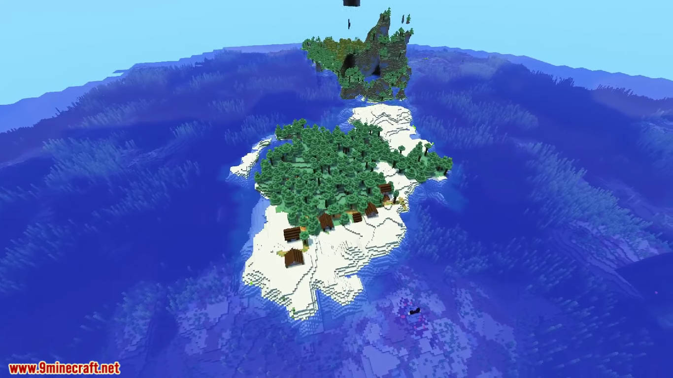 Top 3 Minecraft Island Seeds (1.21.1, 1.21) - Java/Bedrock Edition 10