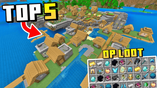 Top 5 Seeds You Need To Try In Minecraft (1.21.1, 1.21) – Bedrock Edition Thumbnail