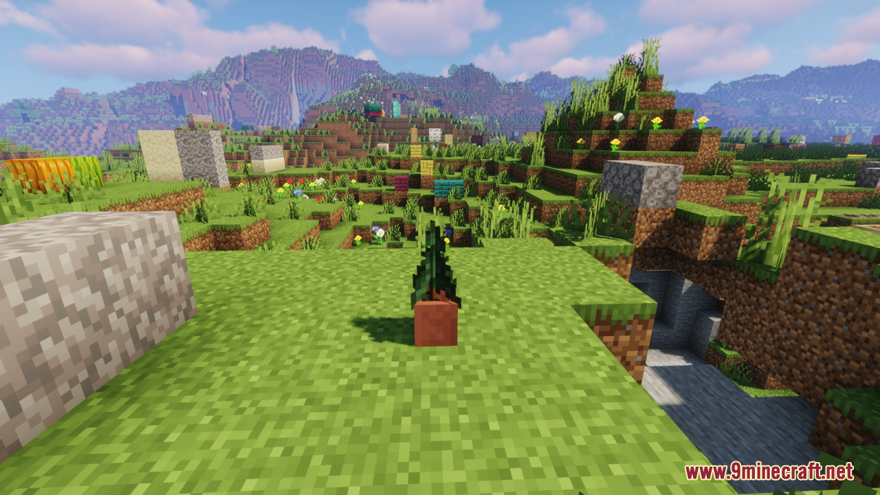 Tree Saplings+ Resource Pack (1.21.1, 1.20.1) - Texture Pack 11