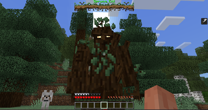 Treefolk Guardians Addon (1.21) - MCPE/Bedrock Mod 5