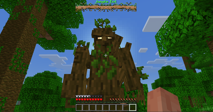 Treefolk Guardians Addon (1.21) - MCPE/Bedrock Mod 7