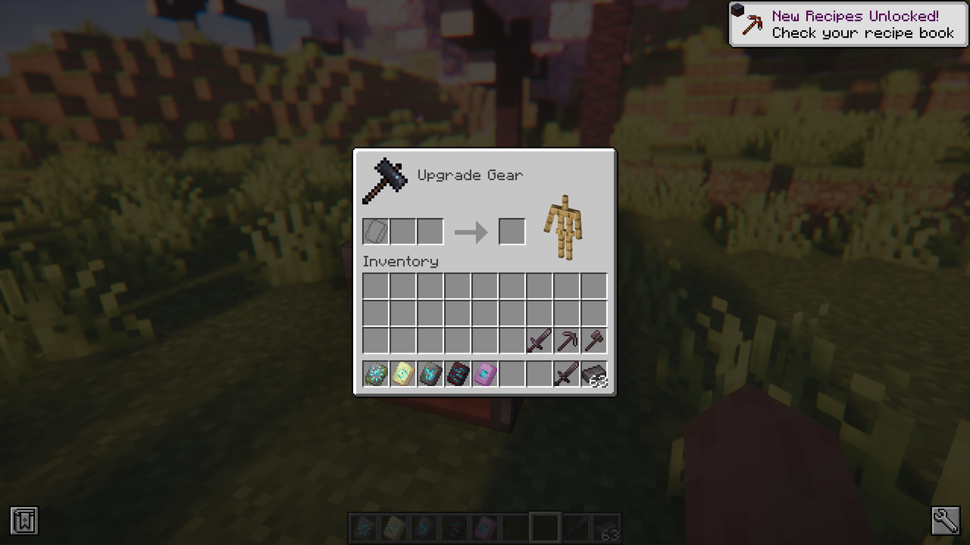 Trims On Tools Mod (1.21.1, 1.20.1) - Add Trims Onto Tools & Weapons 4