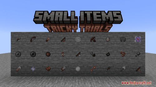 Truly Small Items Resource Pack (1.21.1, 1.20.1) – Texture Pack Thumbnail