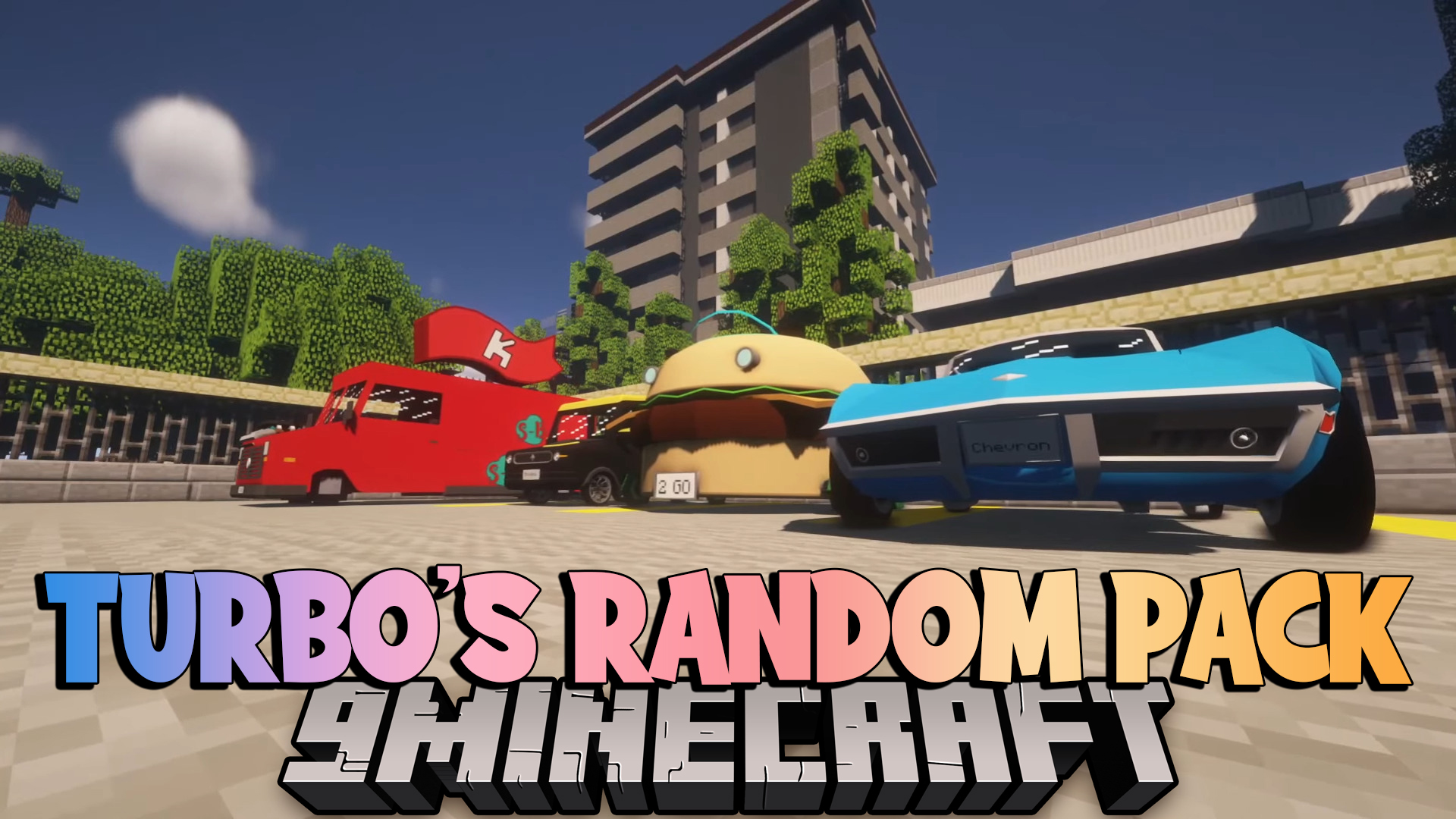 Turbo's Random Pack Mod (1.12.2) - Food Truck, Burger Car 1