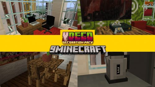 VDeco Pack Mod (1.16.5, 1.12.2) – A Lot of Furniture Thumbnail