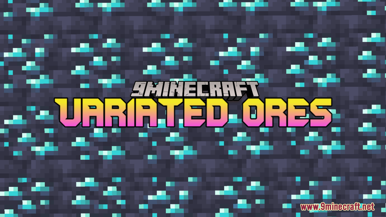 Variated Ores Resource Pack (1.21.1, 1.20.1) - Texture Pack 1