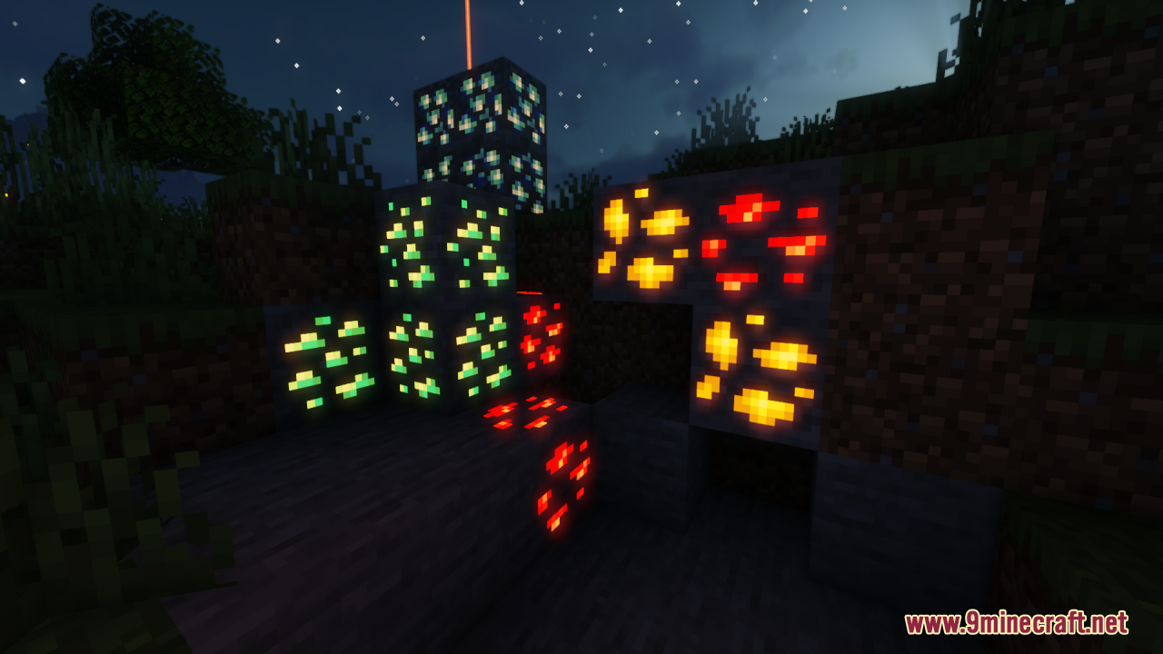 Variated Ores Resource Pack (1.21.1, 1.20.1) - Texture Pack 4