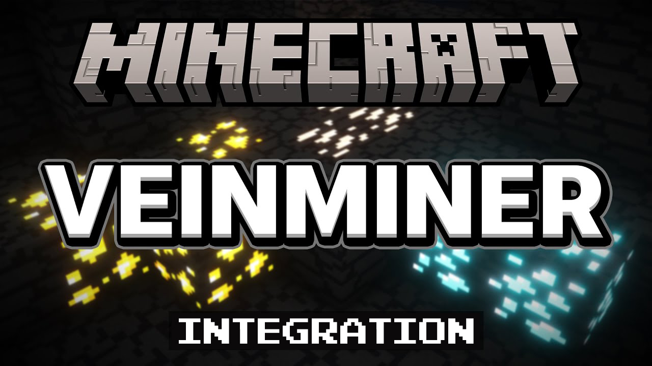 VeinMiner Integration Mod (1.10.2, 1.7.10) - Extra Things to Veinminer 1