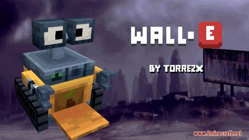 Wall-E Resource Pack (1.21.1, 1.20.1) – Texture Pack Thumbnail