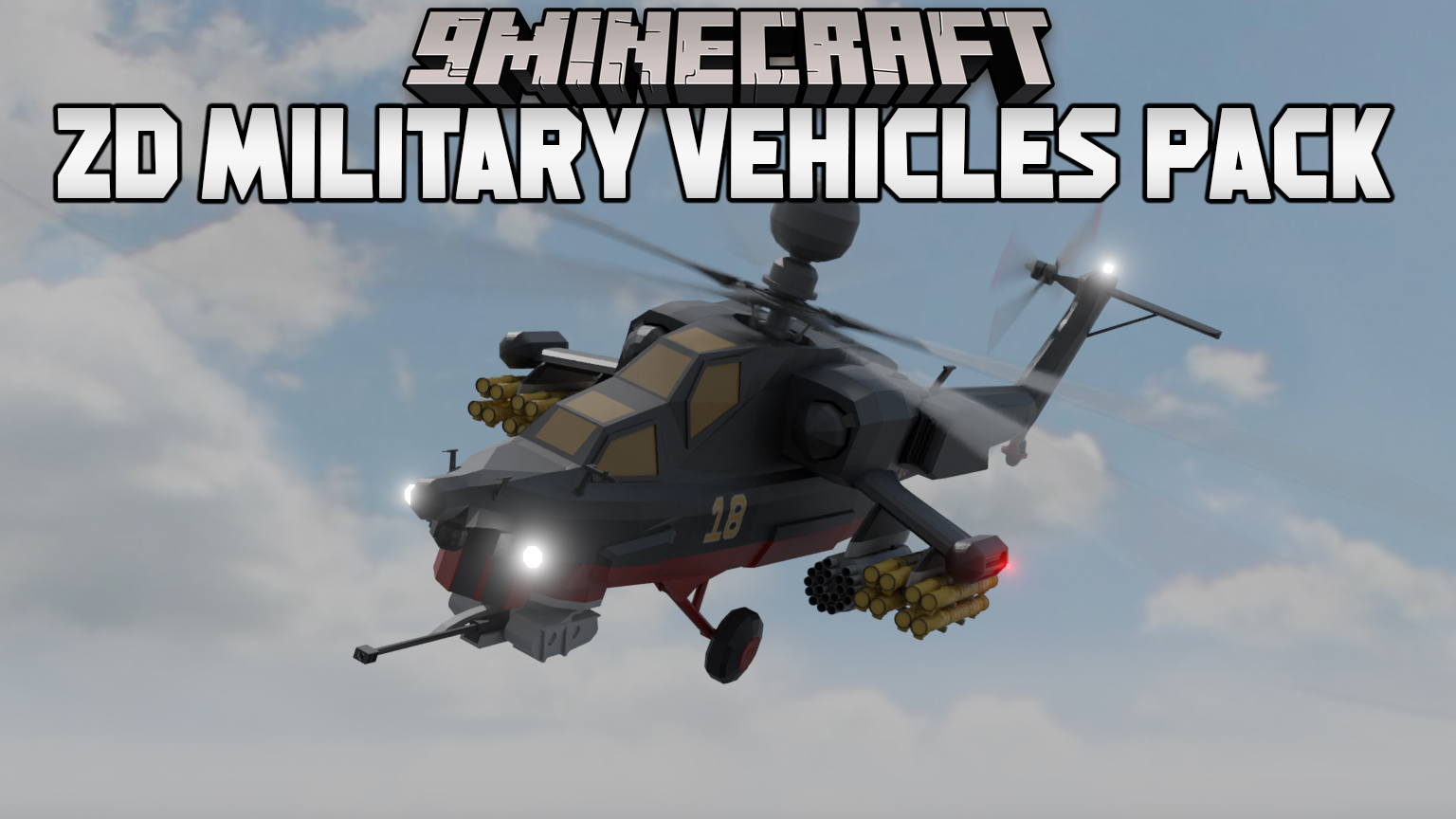 ZD Military Vehicles Pack Mod (1.16.5, 1.12.2) - Aircraft, Helicopters 1