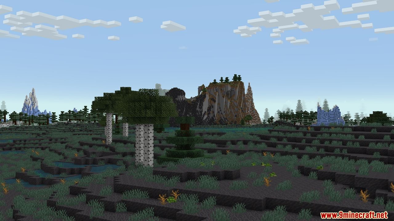 Cliff under a Tree Mod (1.21, 1.20.1) - New Biomes and Variations 6