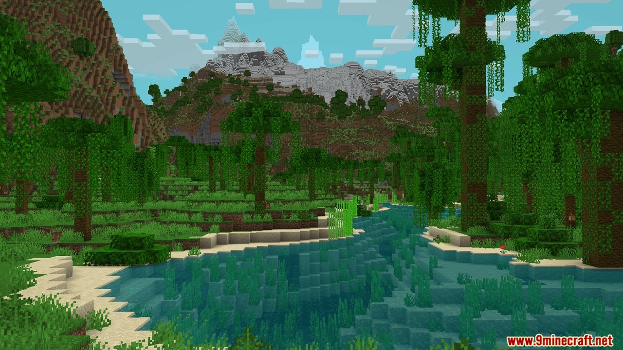 Cliff under a Tree Mod (1.21, 1.20.1) - New Biomes and Variations 4