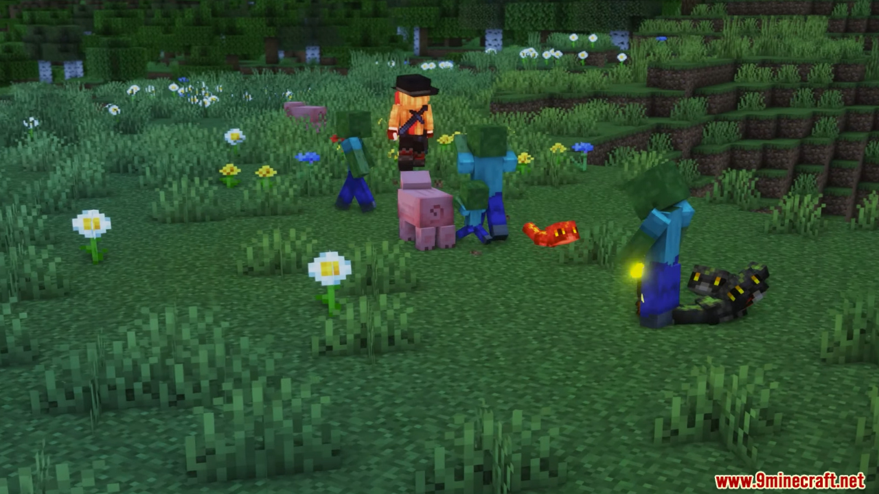 FinzWild: Friends Mod (1.21.1, 1.20.1) - Little Snake-like Friend 8