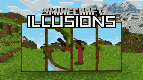 Illusions Mod (1.21.1) – Funhouse Mirrors Thumbnail