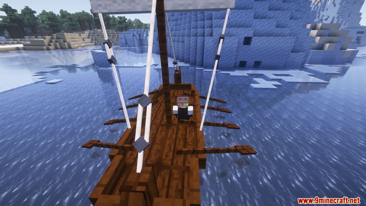 Small Ships Mod (1.21.1, 1.20.1) - Different Types of Ships 9