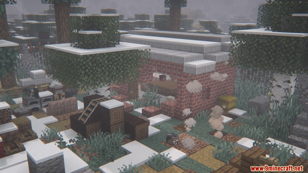 The Winter Frontier Modpack (1.18.2) - Frozen, Post-apocalyptic World 16