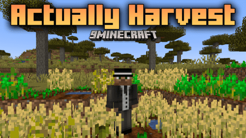 Actually Harvest Mod (1.21.1, 1.20.1) – Customizable Harvesting Mechanics Thumbnail