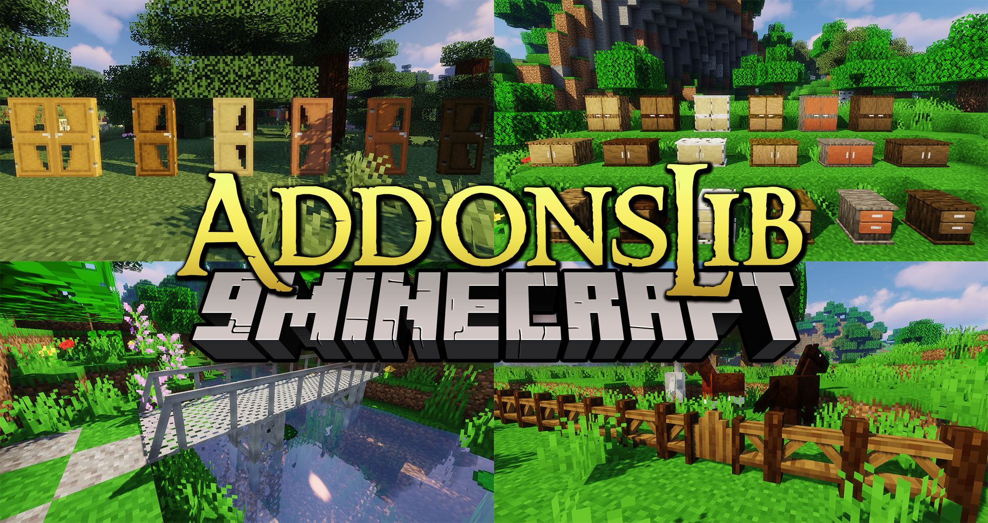 AddonsLib Mod (1.16.5) - Library for Macaw's Mods 1