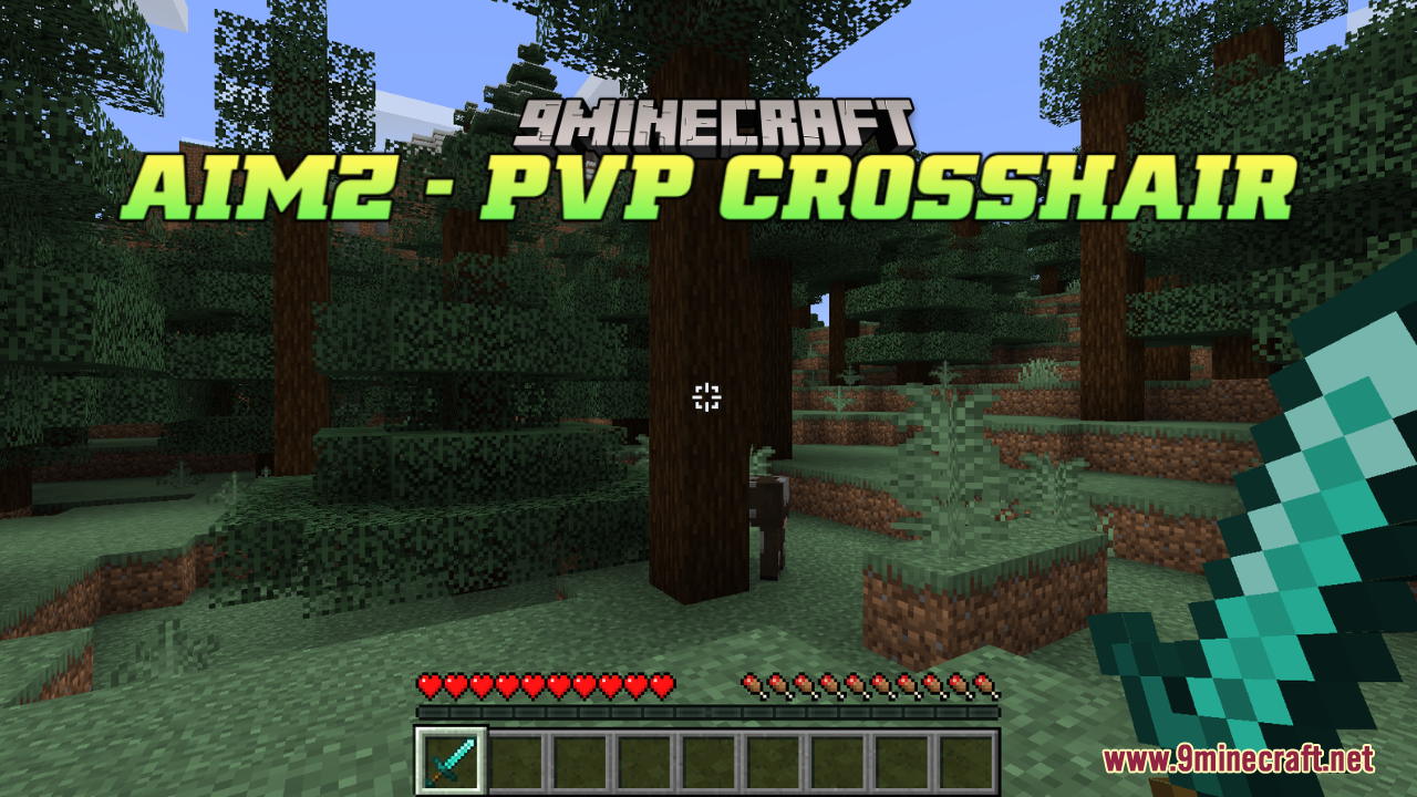 Aimz - PVP Crosshair Resource Pack (1.21.1, 1.20.1) - Texture Pack 1