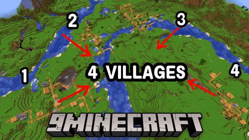 Awesome Village Seeds For Minecraft Exploration (1.21.4, 1.21.1) – Java Edition Thumbnail