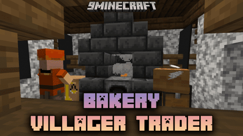 Bakery Villager Trader Mod (1.21.1, 1.20.1) – Bread Armor And Bakery Villager Thumbnail