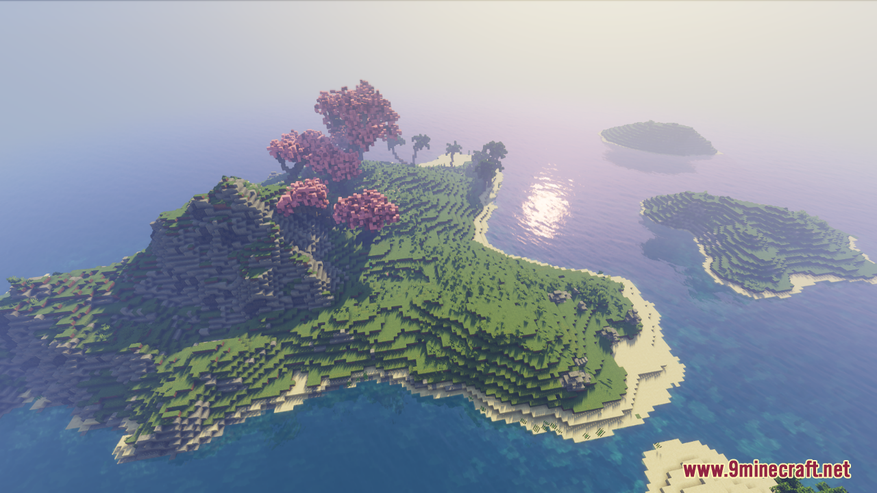 Beautiful Islands Map (1.21.1, 1.20.1) - Serene Island Escape 2