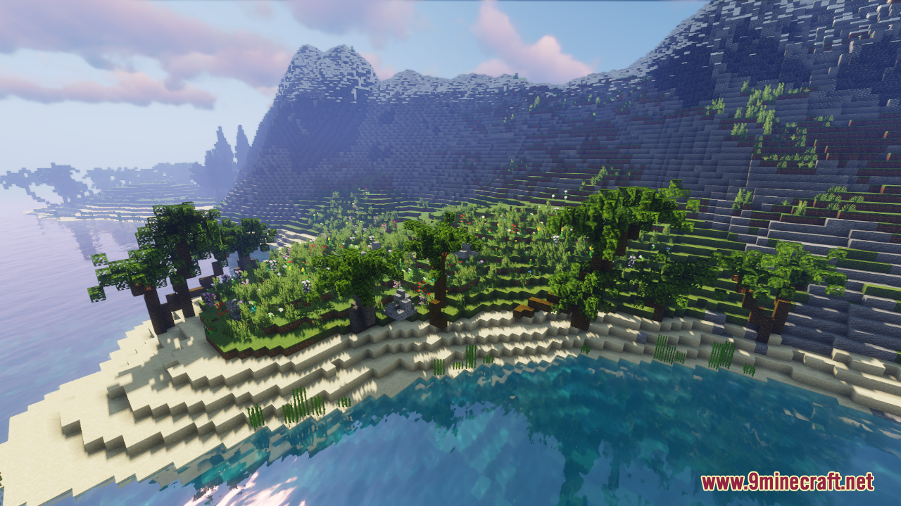 Beautiful Islands Map (1.21.1, 1.20.1) - Serene Island Escape 4