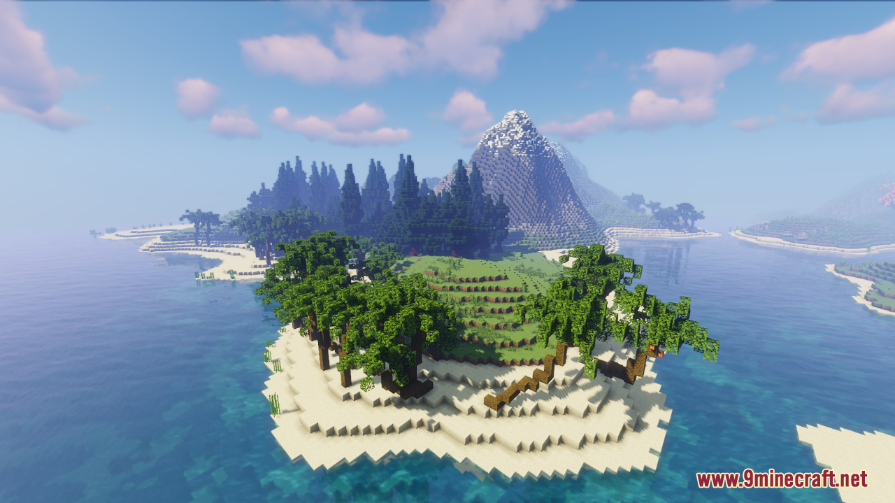 Beautiful Islands Map (1.21.1, 1.20.1) - Serene Island Escape 5