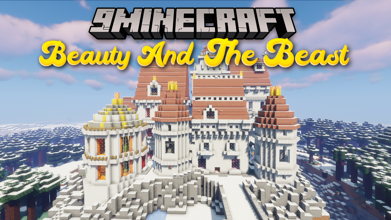 Beauty And The Beast Castle Map (1.21.1, 1.20.1) - Disney Magic 1