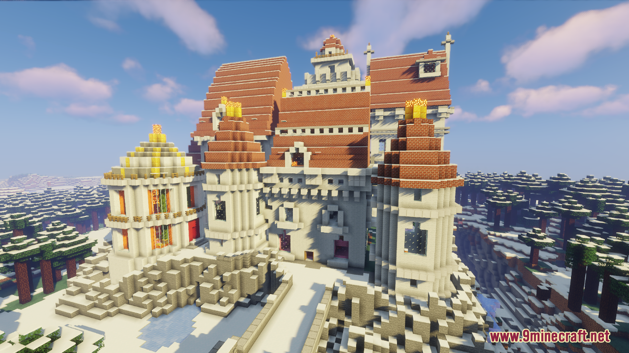 Beauty And The Beast Castle Map (1.21.1, 1.20.1) - Disney Magic 2