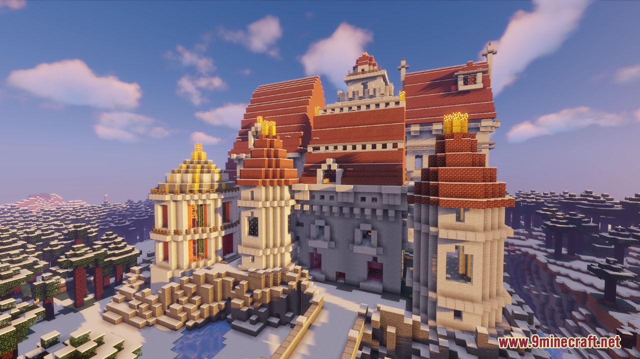 Beauty And The Beast Castle Map (1.21.1, 1.20.1) - Disney Magic 11