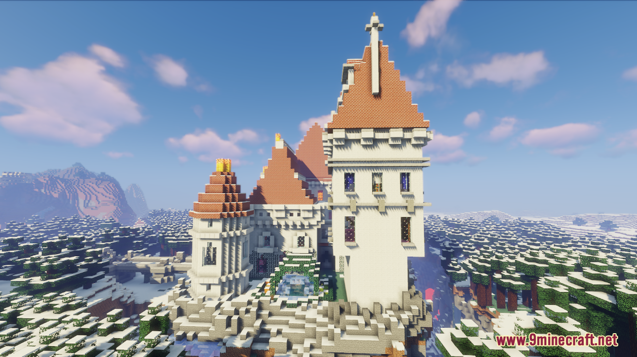 Beauty And The Beast Castle Map (1.21.1, 1.20.1) - Disney Magic 3