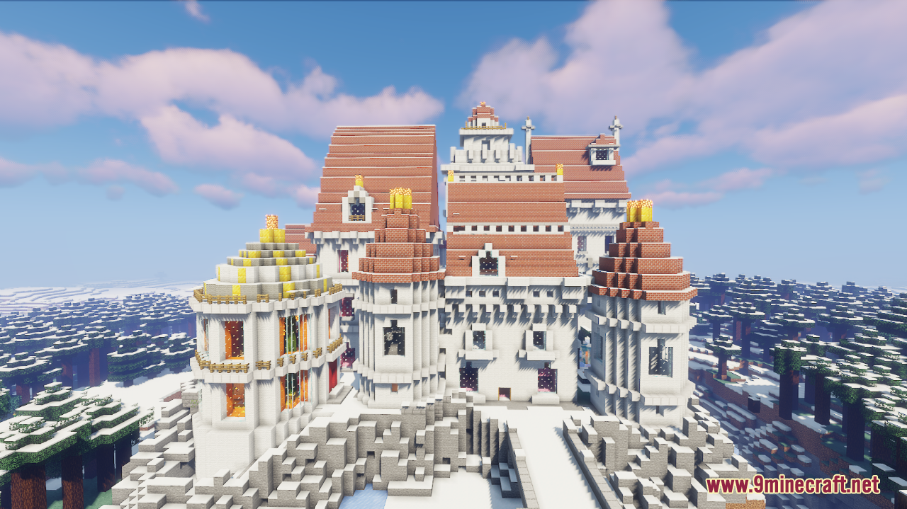 Beauty And The Beast Castle Map (1.21.1, 1.20.1) - Disney Magic 8