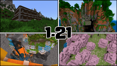 Best New Survival Seeds For Minecraft (1.21.4, 1.21.1) – Bedrock Edition Thumbnail