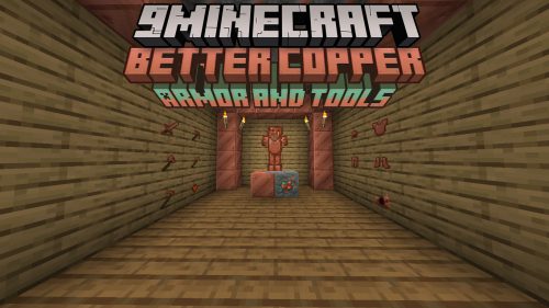 Better Copper Armor and Tools Mod (1.21.1, 1.20.1) – Extra Uses for Copper Ore Thumbnail