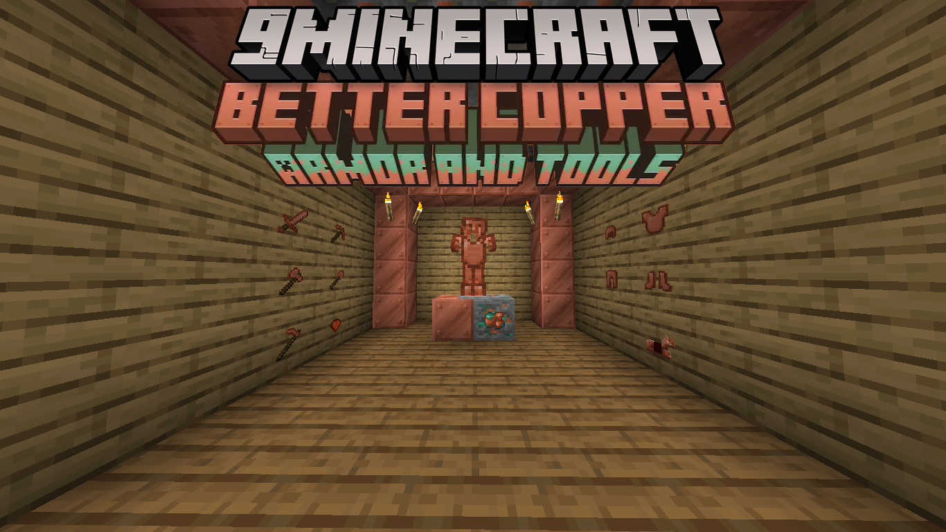 Better Copper Armor and Tools Mod (1.20.4, 1.20.1) - Extra Uses for Copper Ore 1