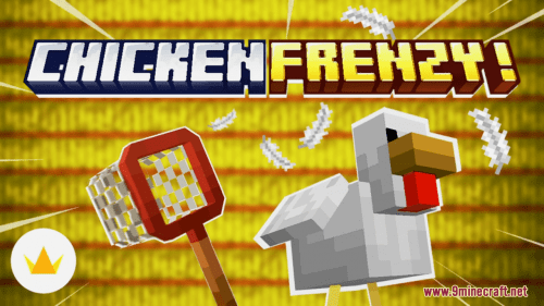 Chicken Frenzy Map (1.21.1, 1.20.1) – Chicken Collecting Chaos Thumbnail