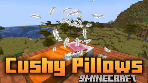 Cushy Pillows Mod (1.21.1, 1.20.1) – Customize And Squish Pillows Thumbnail