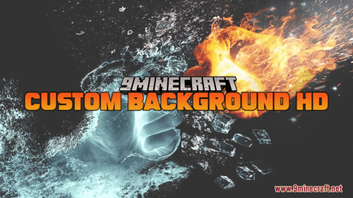 Custom Background HD Resource Pack (1.21.1, 1.20.1) – Texture Pack Thumbnail