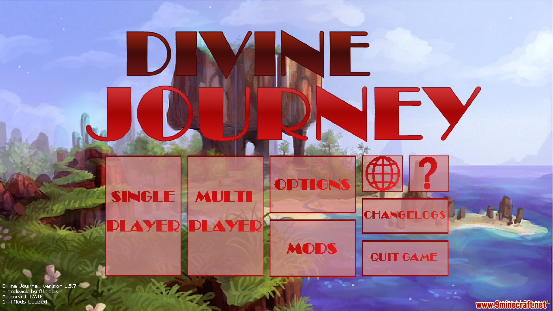 Divine Journey Modpack (1.7.10) - Master Magic and Crafting 2