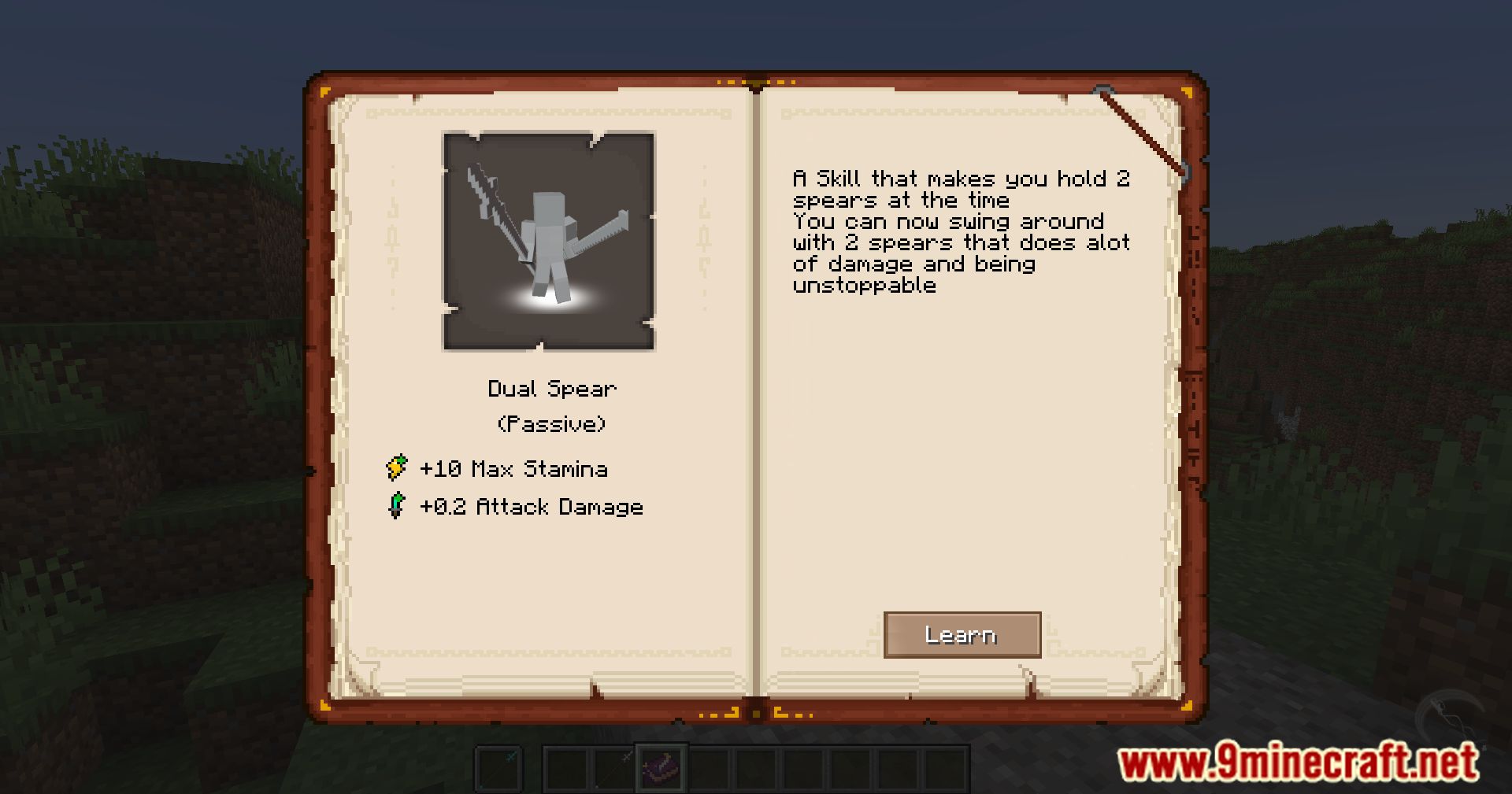 Epic Fight Dual Spears Mod (1.20.1) - Wield Two Spears And Unleash New Skills 3