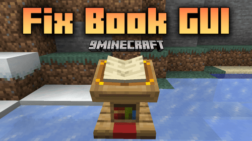 Fix Book GUI Mod (1.21.1, 1.20.1) – Perfectly Centered Book GUI Thumbnail