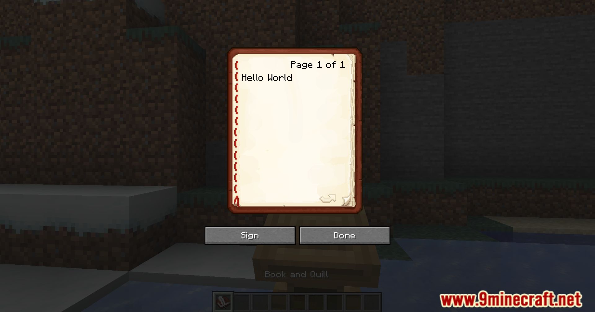 Fix Book GUI Mod (1.21.1, 1.20.1) - Perfectly Centered Book GUI 3